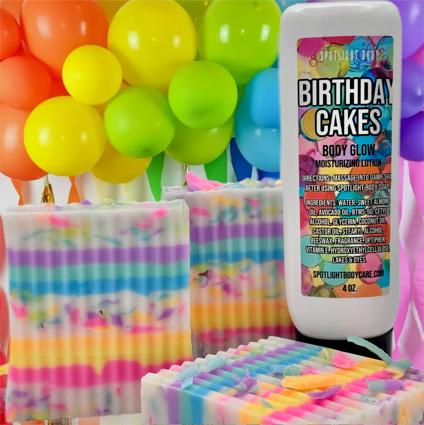 BIRTHDAY CAKES Body Glow