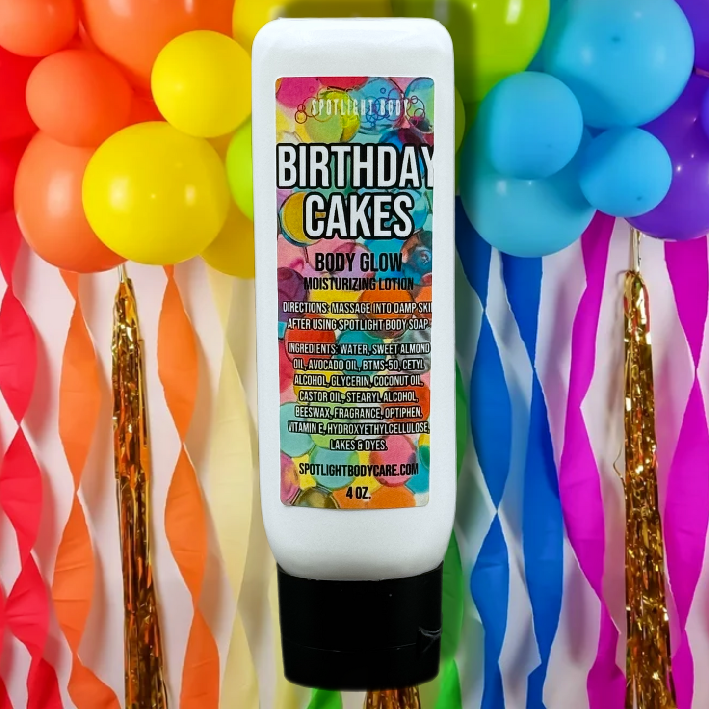 BIRTHDAY CAKES Body Glow