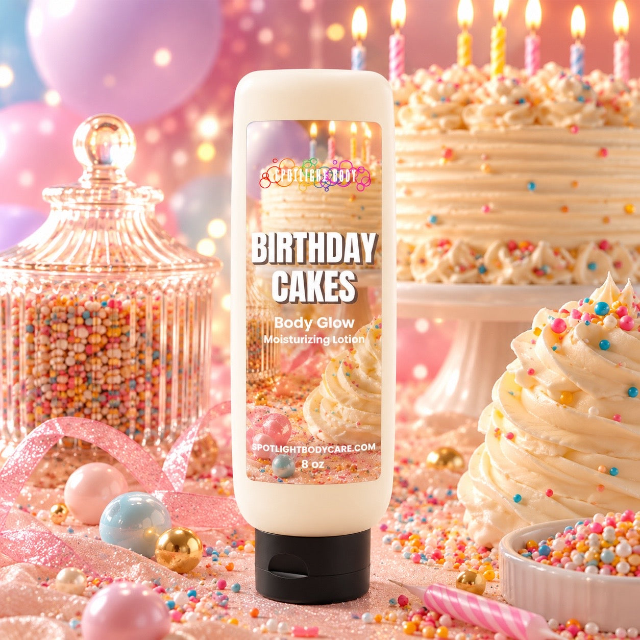 BIRTHDAY CAKES Body Glow